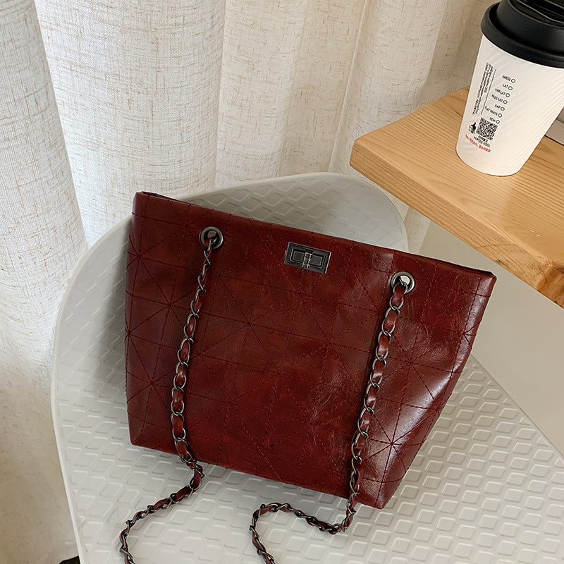 Chain Bucket Bag